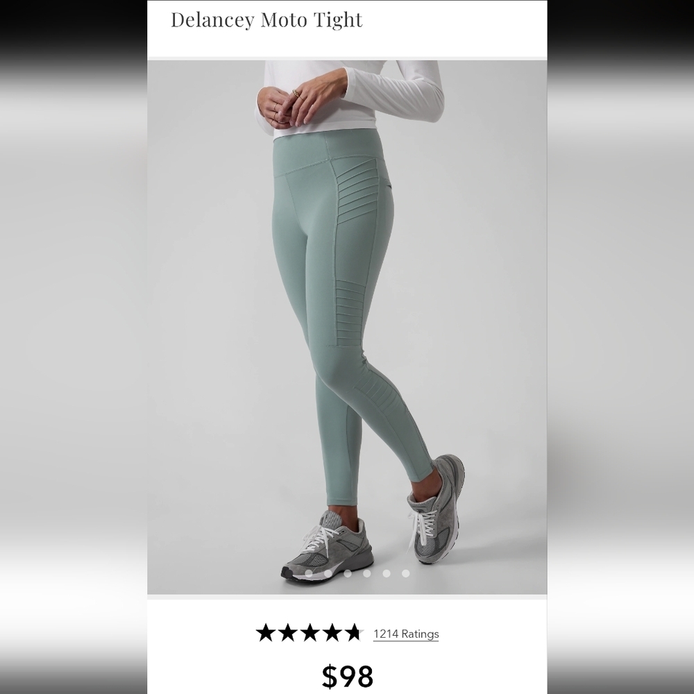Delancy Moto Tight Leggings in Dusty Lavender Shade